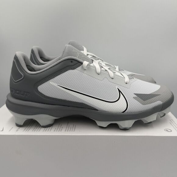 Nike Force Trout 8 Pro MCS CZ5914-001 Baseball Cleats Cool Grey White NEW 12 main image 5